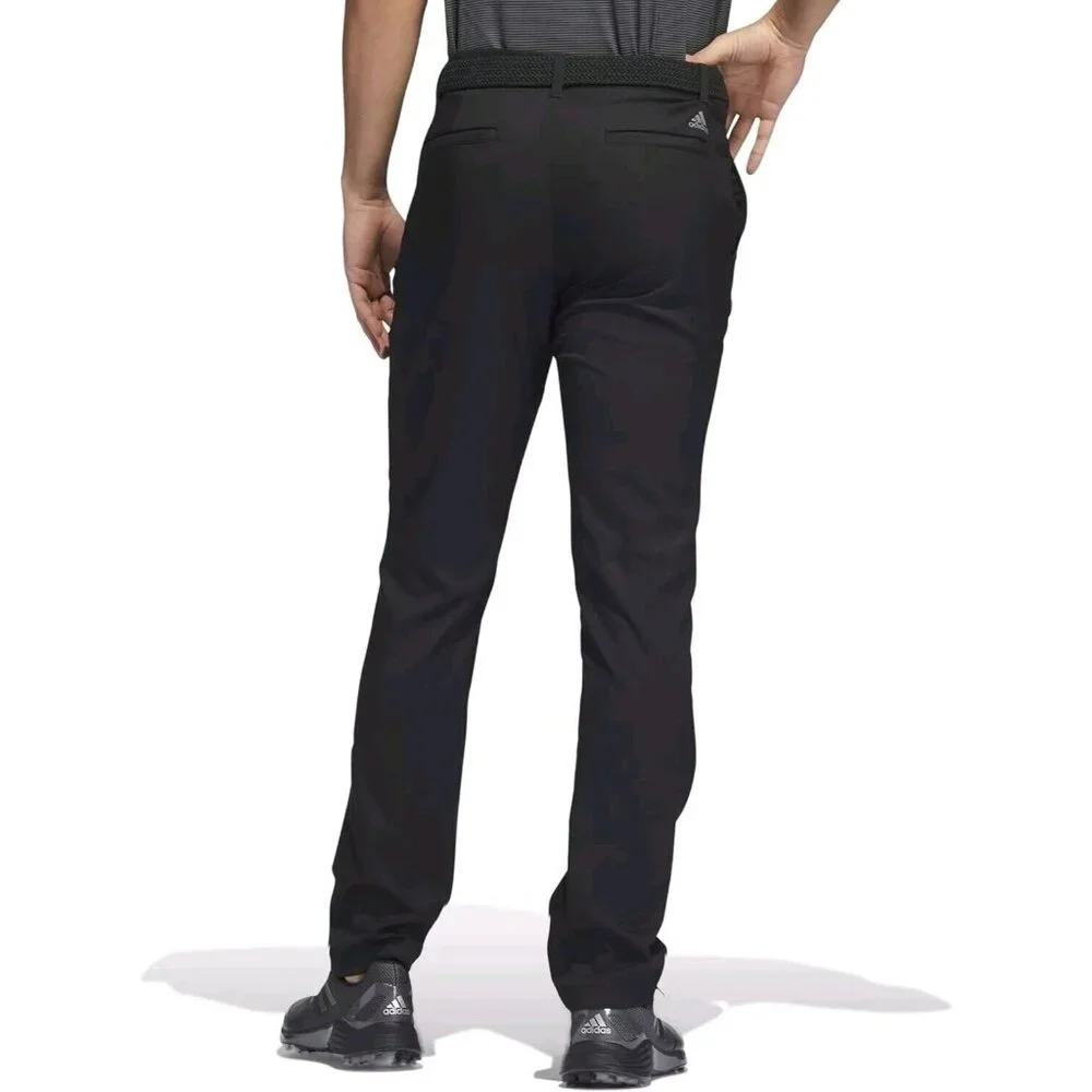 Adidas Solid Black Golf Pants Men's Size 34X30